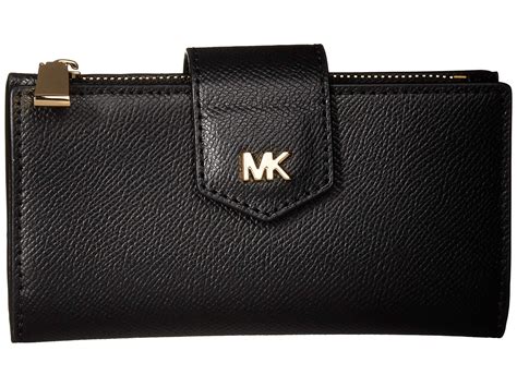 michael kors black wallet women's.